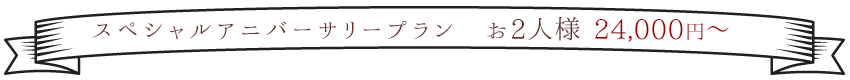 スペシャルアニバーサリープラン